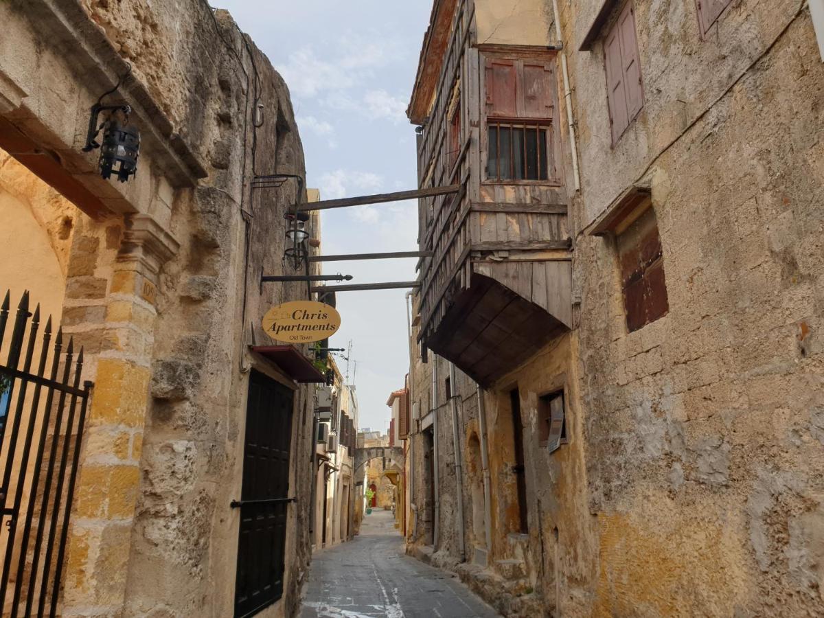 Chris Αpartments Old Town Apartment Rhodes City Екстериор снимка